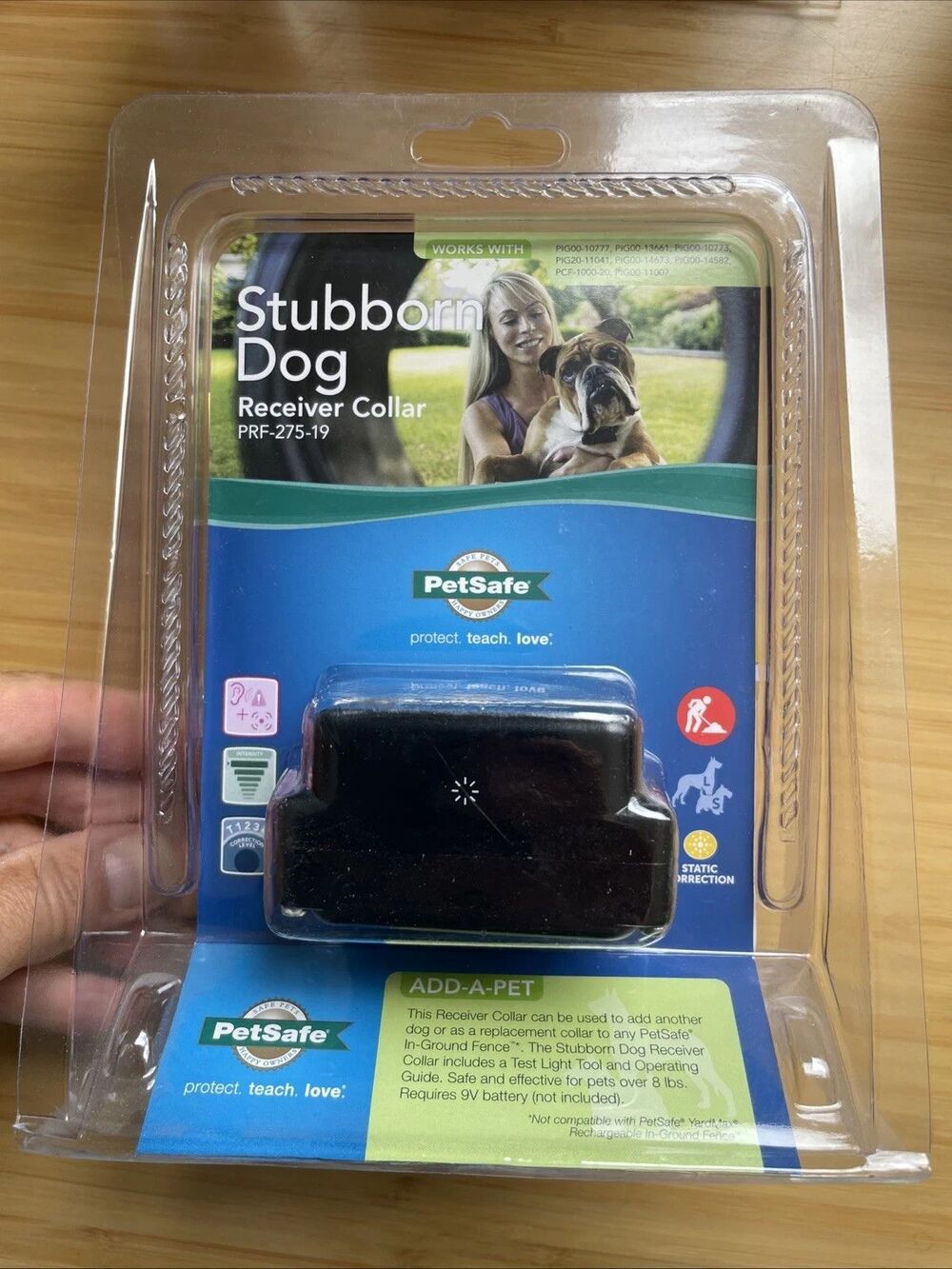PETSAFE Stubborn Dog IN-Ground Fence Receiver Collar (PRF-275-19)  NEW